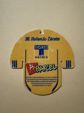 Vintage Tazos Barcel Soccer Players Jersey Tigres UANL #30 Rolando Zarate