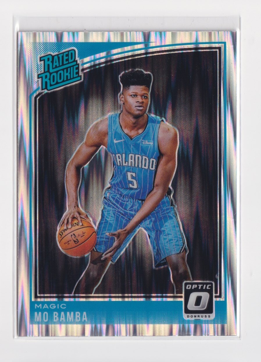 2018-19 Donruss Optic #160 Mo Bamba Rated Rookie Shock Flash Card Magic