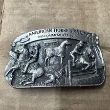 1983 Arroyo Grande American Horse Rider Commemorative Belt Buckle 965/5000
