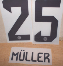 M&Uuml;LLER 25 Spielerflock f&uuml;r KIND-HOME Trikot 2024/25 FC Bayern M&uuml;nchen Neu,Lizenz