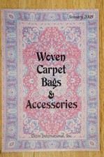 January 2005 Woven Carpet Bags Accessories Brochure Pamphlet Darin International
