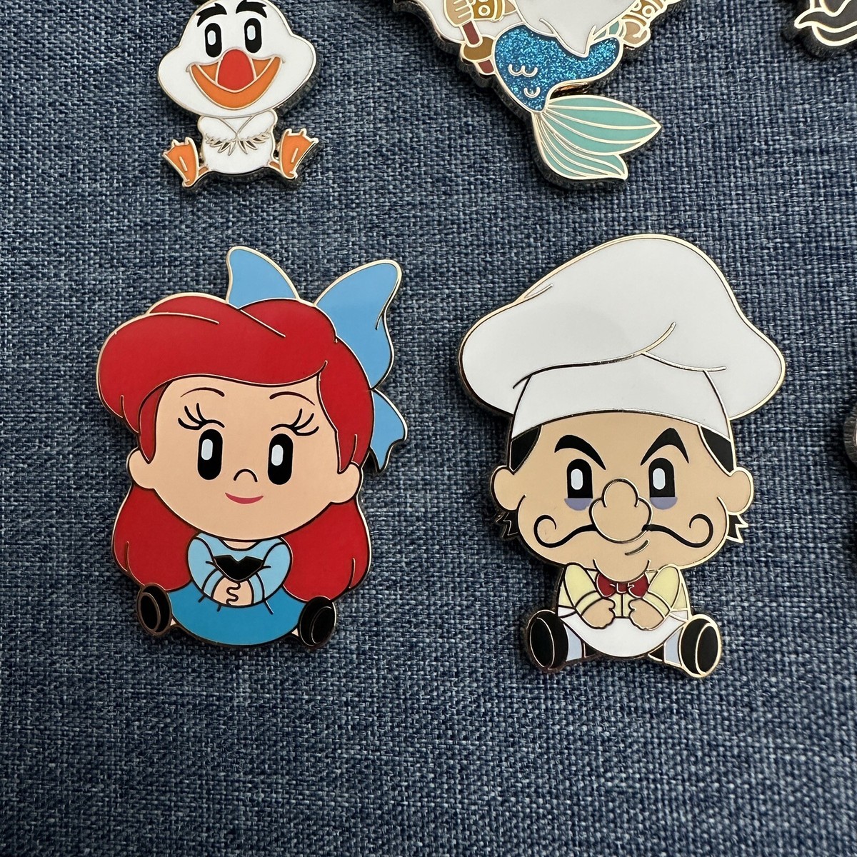 WDI MOG Disney Little Mermaid 35th aDorbs! 14 Pin Complete Set