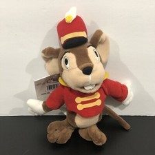 Dumbo Movie Disney Store Plush Timothy Mouse Bean Bag Plush 8" Vintage with tag