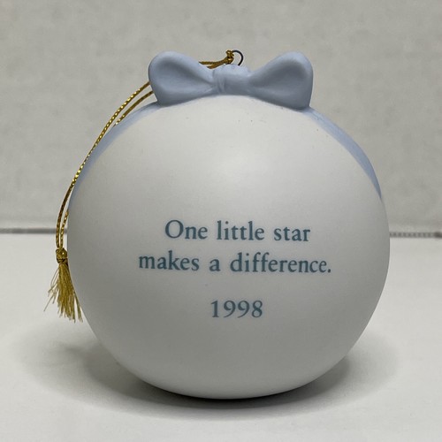 Vtg Disney Pooh & Friends One little star makes a difference Christmas Orn 1998 - Picture 6 of 12