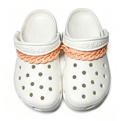 Crocs Chain Shoe Charms 2PCS Set Clog Strap Decoration Accessories 15 Colors Ava