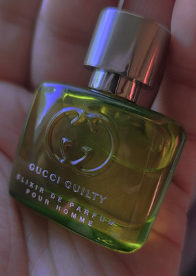 Gucci Guilty Pour Homme Elixir de Parfum MINI Splash Dabber .16oz 5ml New in Box