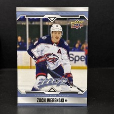 2024-25 Upper Deck MVP Base #63 Zach Werenski Columbus Blue Jackets