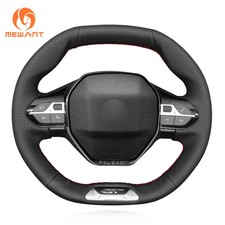 Artificial Leather Steering Wheel Cover for Peugeot 208 GT Line 308 SW 2008 3008