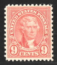 jis36 US STAMP SC# 641 9c 1926 **MINTNH VF/XF 420