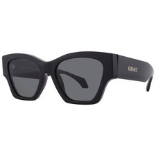 Versace Dark Grey Square Ladies Sunglasses VE4492U GB1/87 53 VE4492U GB1/87 53