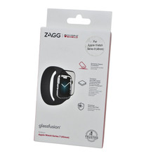 ZAGG GlassFusion Screen Protector Apple Watch Series 7 8 9 45mm Clear