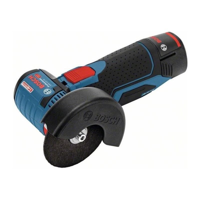 Meuleuse d'angle compacte 12V Bosch avec système de coupe rapide pour métal et carrelage