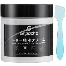 Leather Filler for Filling or Repairing Holes, Tears, Cracks, Scratches, 4.5O...