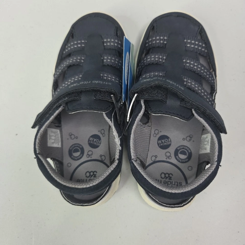 Сандалии для малышей Stride Rite 360 «Paddy» темно-синие размер 10 М — машинная стирка - Изображение 4 из 4