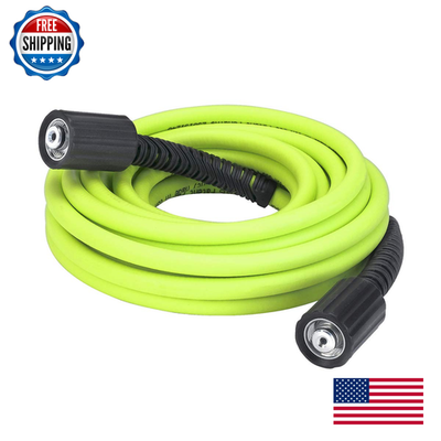 #ad Legacy Manufacturing Flexzilla Pressure Washer Hose M22 Fittings 1 4 In. X 25 $48.02
