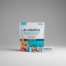 Liquid I.V. Hydration Multiplier White Peach Electrolyte Sugar-Free 14 Sticks