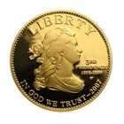 2007-W Proof $10 Jefferson's Liberty Gold First Spouse w/ Box, OGP &COA