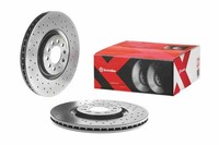 2X Bremsscheibe Xtra Line - Xtra Brembo 09.7880.1X FüR Audi TT Seat VW A3 8N3 4