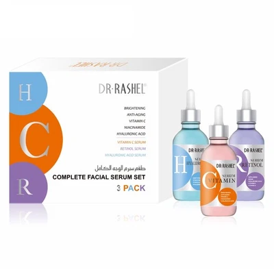 Gesichtsserum Set Vitamin C Retinol Hyaluron Serum Anti-Aging auch für Dermapen - Bild 1 von 4