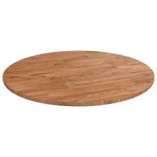 Table Top Light brown Solid Oak Wood 15.7 in Tough Table Top