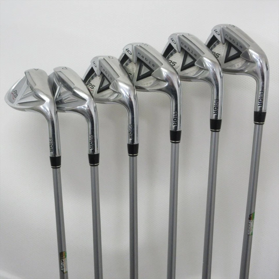 Juego de hierros PRGR iD nabla RS TITAN FACE rígido regular iD nabla RS 6 piezas Foto 2 de 4