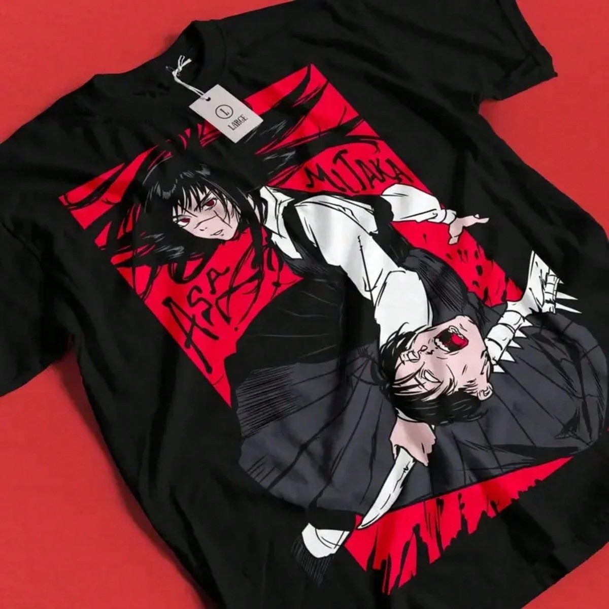 Asa Mitaka Chainsaw T-Shirt Anime Unisex | eBay