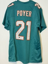 Jordan Poyer Miami Dolphins Autographed Football Jersey Beckett
