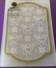 Anna Griffin Gothic Butterflies Cut and Emboss Folders RARE