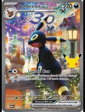 Pokemon Custom Umbreon 30th anniversary Holo ...