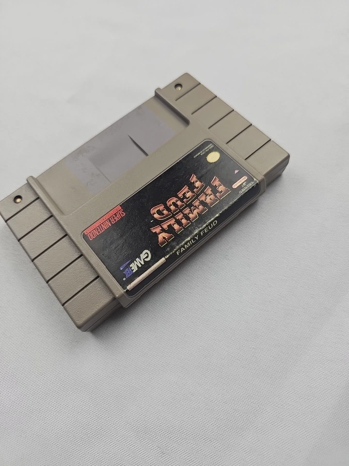 Family Feud Super Nintendo Entertainment System 1991 Cartridge Only SNES - Image 2 of 4