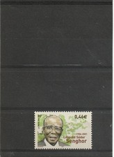 FRANCE 2002 MORT DE LEOPOLD SEDAR SENGHAR  TIMBRE NEUF ** YT 3537
