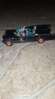 Corgi TOYS 1966 BATMOBILE DIE CAST WITH RED BAT SYMBOL WHEELS