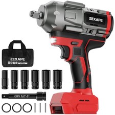 3/4" Impact Wrench for Milwaukee 18V Battery: 950FT-LBS 1360N.m High Torque US