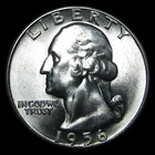 1956 Washington Quarter ---- Unc Coin ---- #PP926