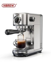 HiBREW H10b Machine à expresso 20 bars semi-automatique cafetière en acier inoxydable
