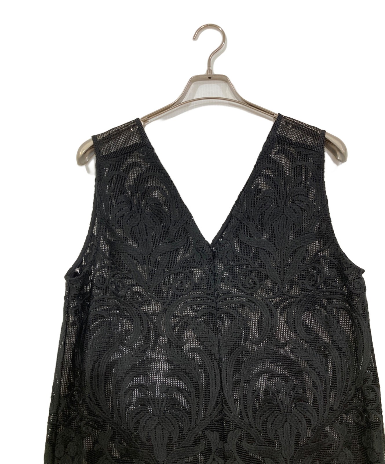 Ameri/ (Ameri) CHLOE V-NECK ROMPERS Black Size: ? - image 4