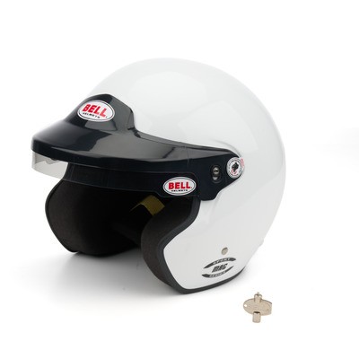 Bell Helmets 1435A63, One Helmet MAG Open Face SA2025 White Large Composite