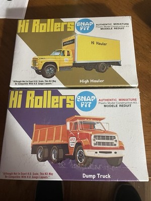 Lindberg Model Truck, Lot of 2, Both Factory Sealed, Models # 1020 & 1023
