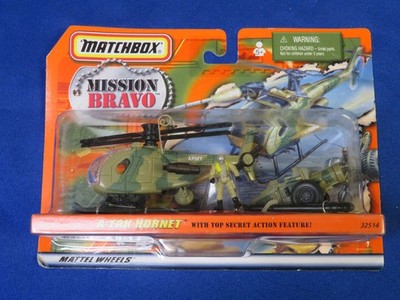 BRAND NEW--Matchbox 1998--Mission Bravo--A-Tak Hornet Helicopter--32514