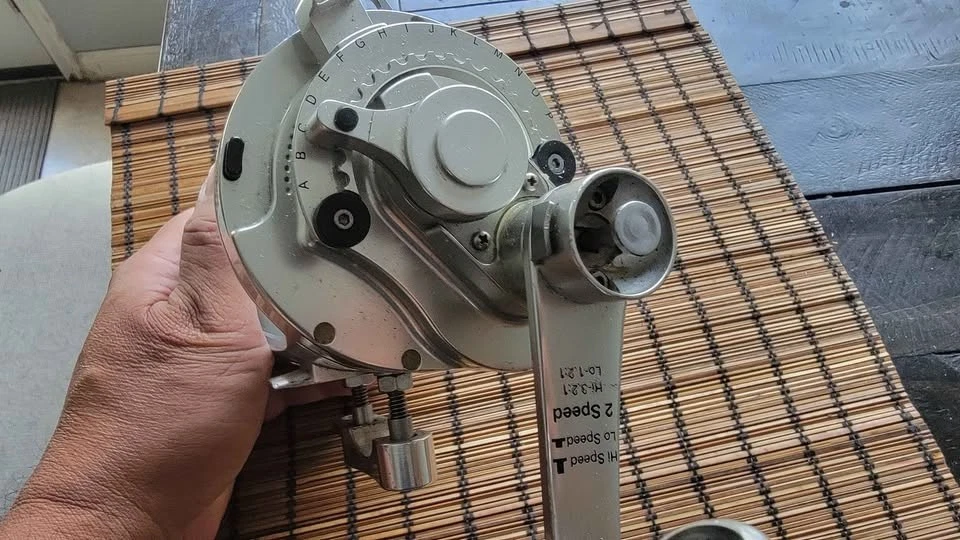 Accurate Platinum Twin Drag Reel 50 Serial number under 170!!!! - Image 4 of 4