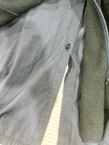 De Colección Militar Todo Clima Trench Coat Chaqueta Para Hombres Azul Forro Extraíble EE. UU. - Imagen 5 de 18