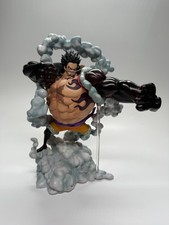 One Piece Monkey D Luffy Gear 4 Boundman Figure Statue Smoke Base