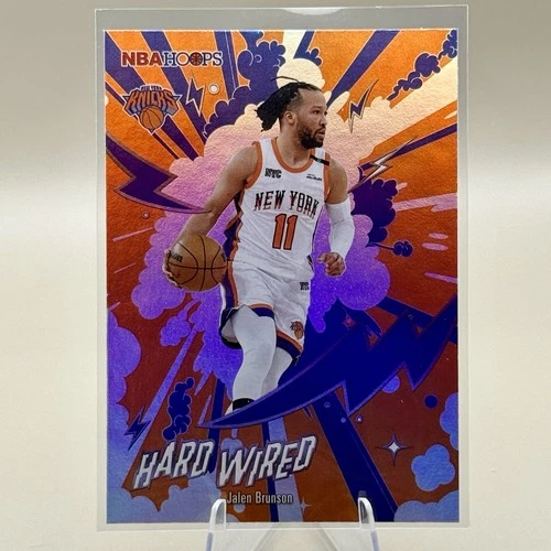 Topps 2026 NBA Hoops - Jalen Brunson Hard Wired #HW-5 - Knicks