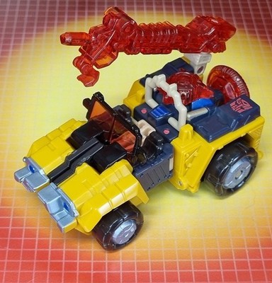 Vintage Hasbro Transformers Energon Autobot Energon Class Strongarm komplett