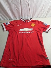 Nike Manchester United 2014-2015 Home Jersey Coach Print Barclays Premier League
