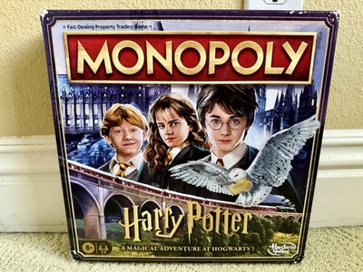 Harry Potter Edition Monopoly Board Game Sealed Magical Adventure at Hogwarts