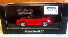 Minichamps 1/43 Porsche 911 4S Cabriolet 2003 Red #400062831