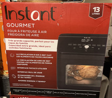 Instant Gourmet 13L Air Fryer Oven, mint with all accessories