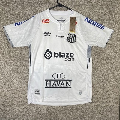 Santos Neymar Jr Jersey Men's XL Whife Umbro Retro Soccer