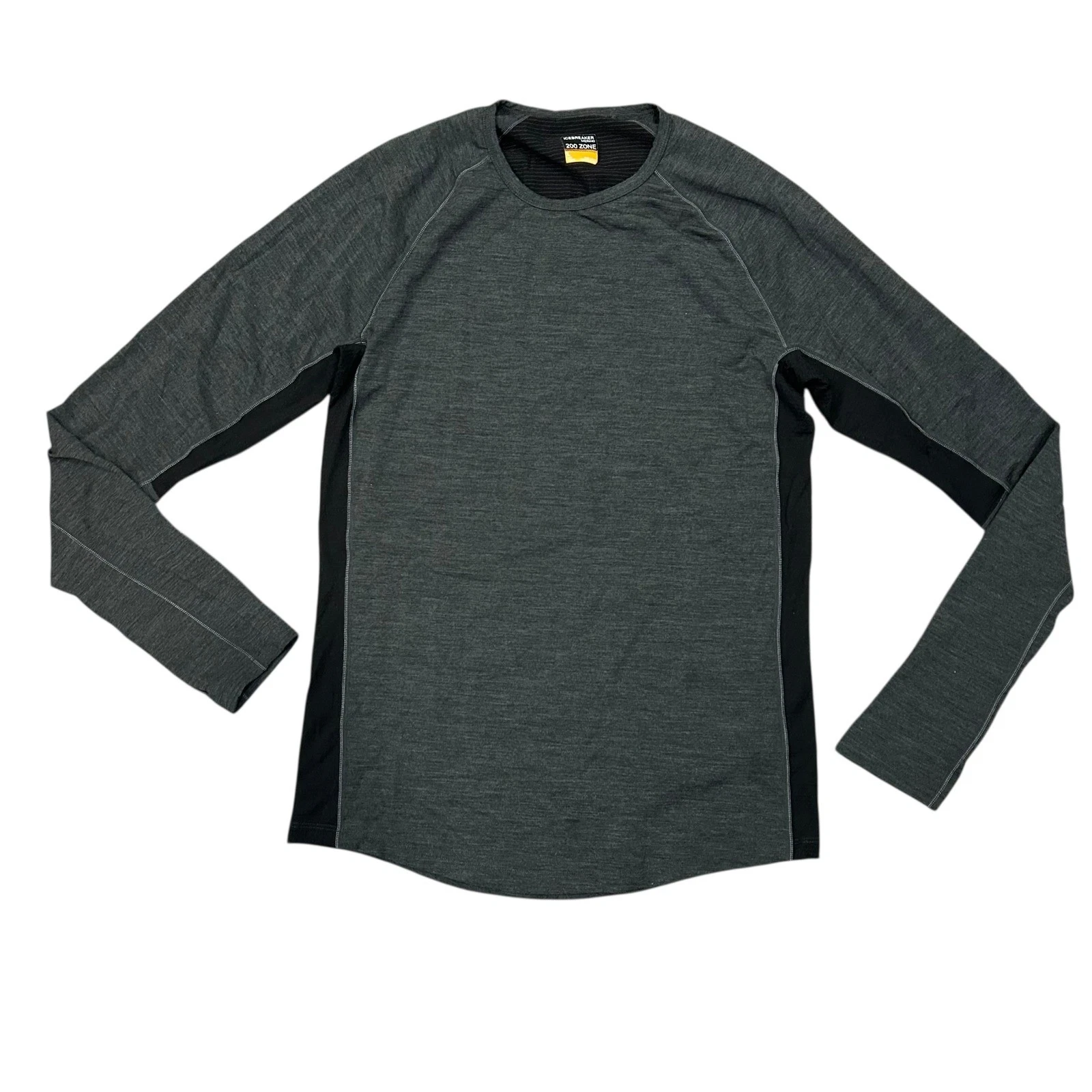 Icebreaker Merino Wool Baselayer 200 Zone Men's Large Outdoor Hiking Winter